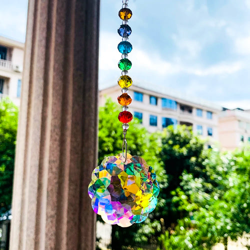 Crystal Chakra Suncatcher