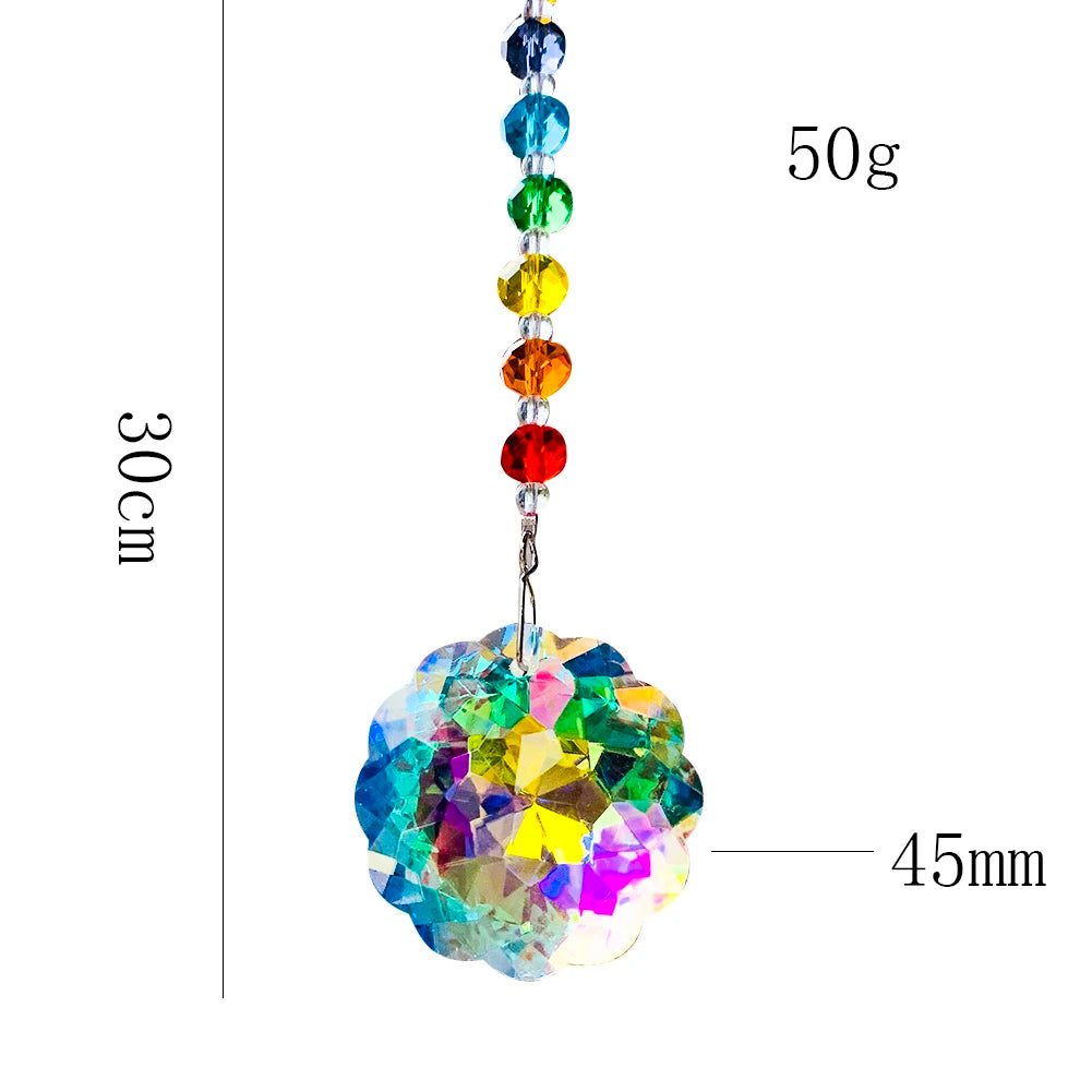 Crystal Chakra Suncatcher