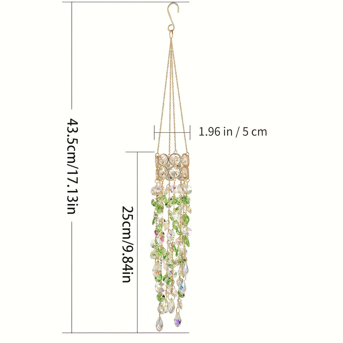 Crystal Waterfall Suncatcher