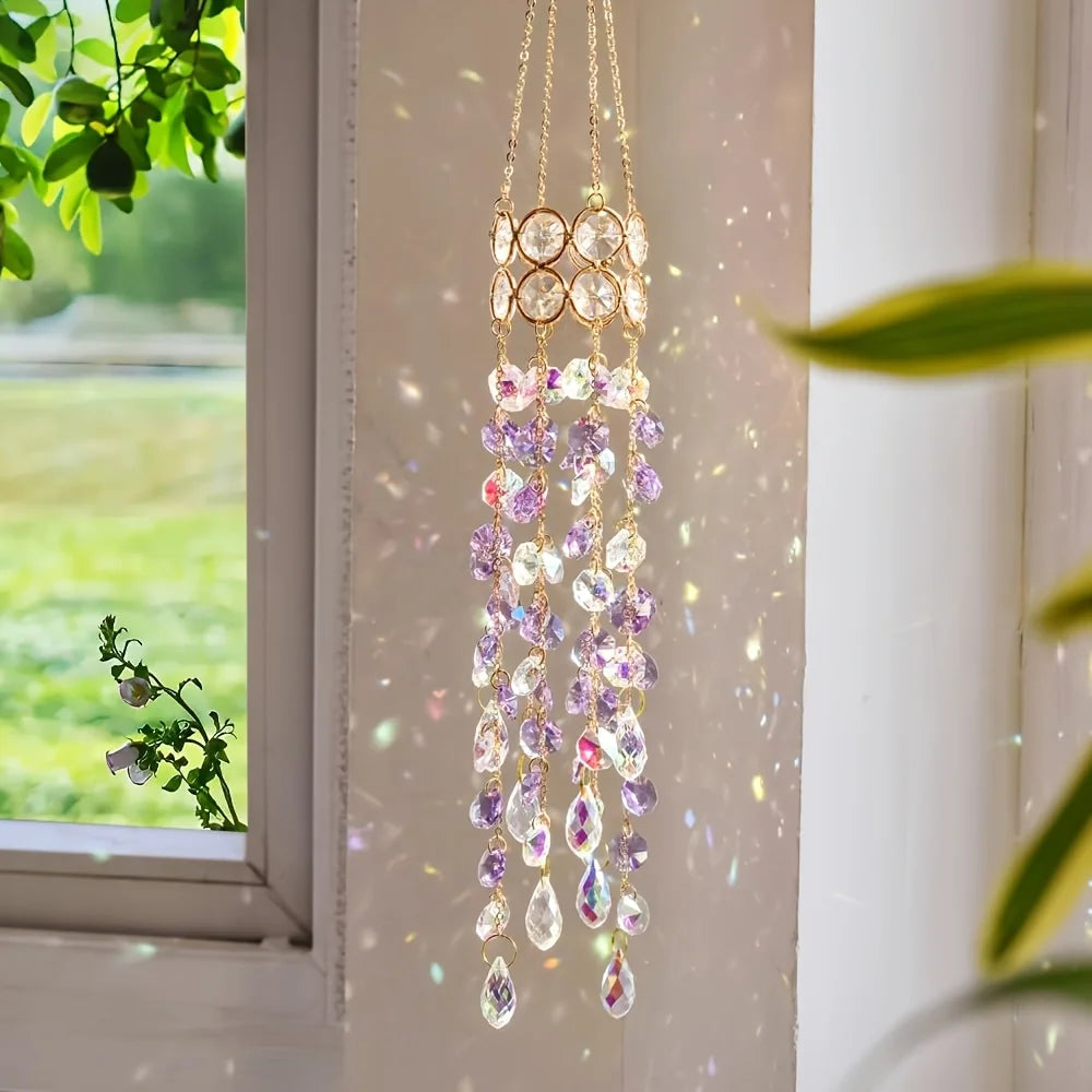 Crystal Waterfall Suncatcher