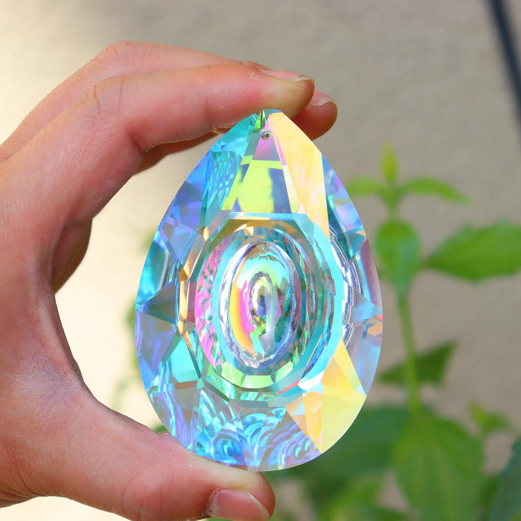 Crystal Teardrop Sun Catcher