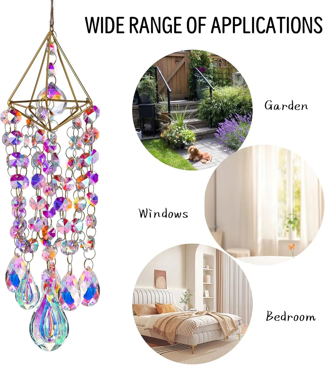 Crystal Cascade Suncatcher
