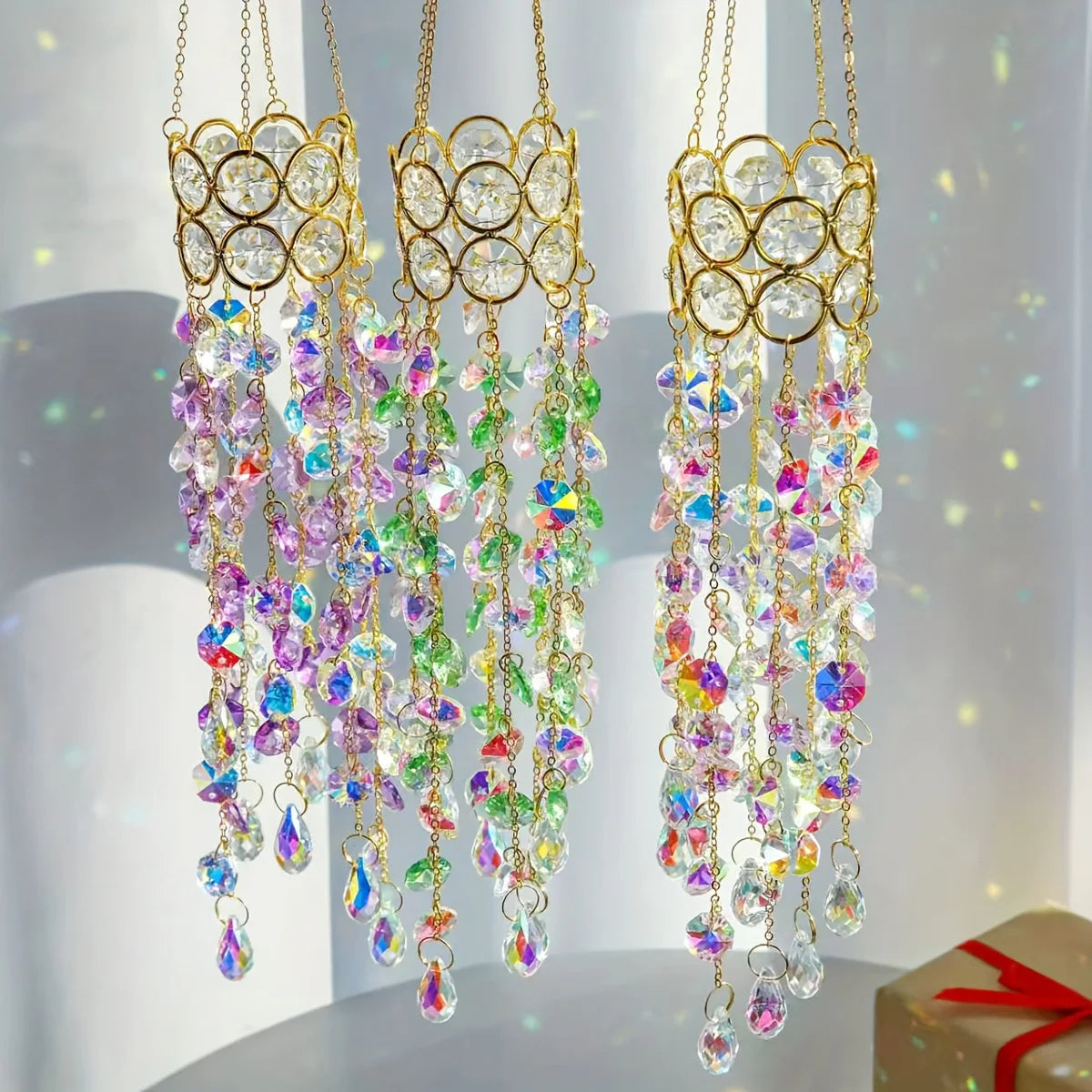 Crystal Waterfall Suncatcher