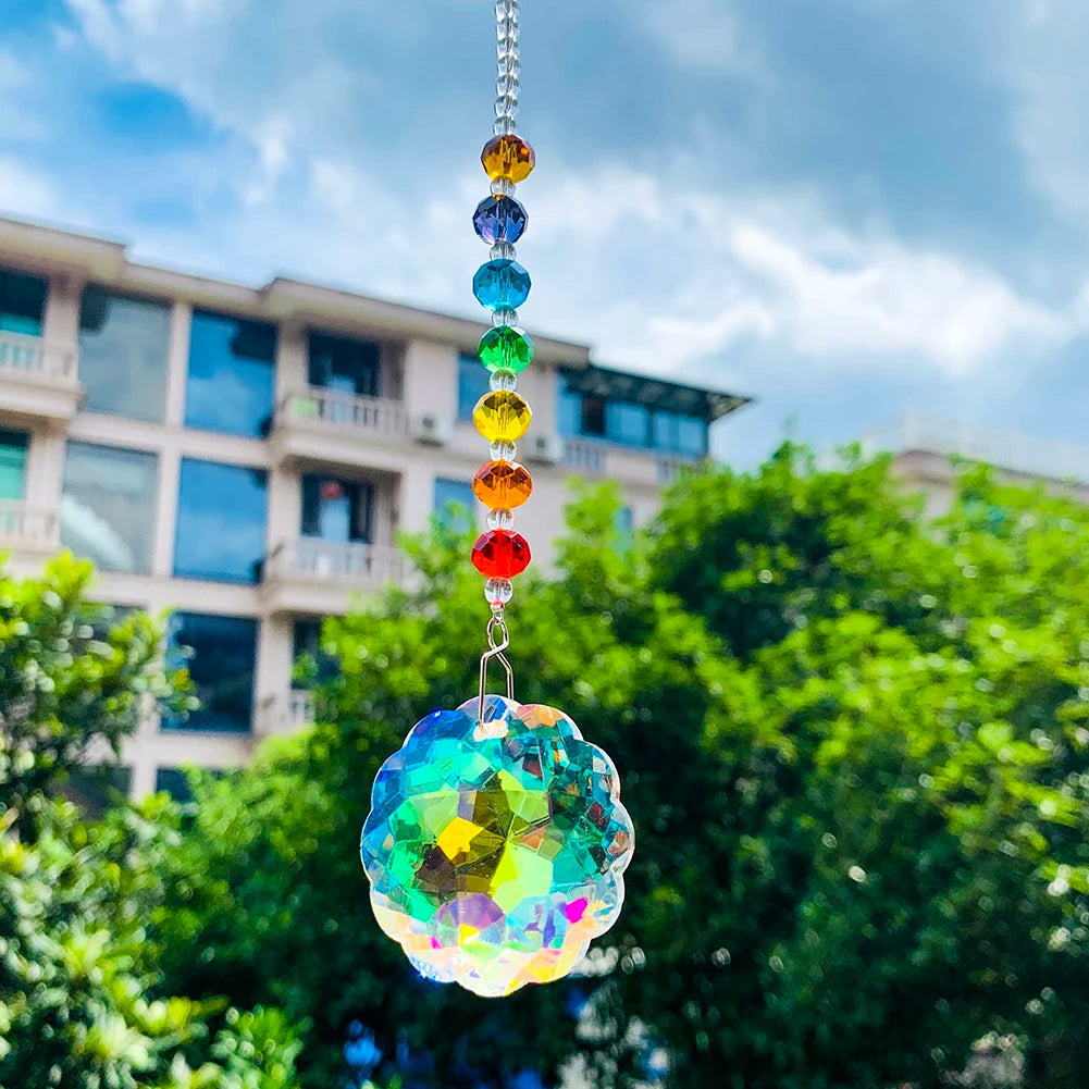 Crystal Chakra Suncatcher