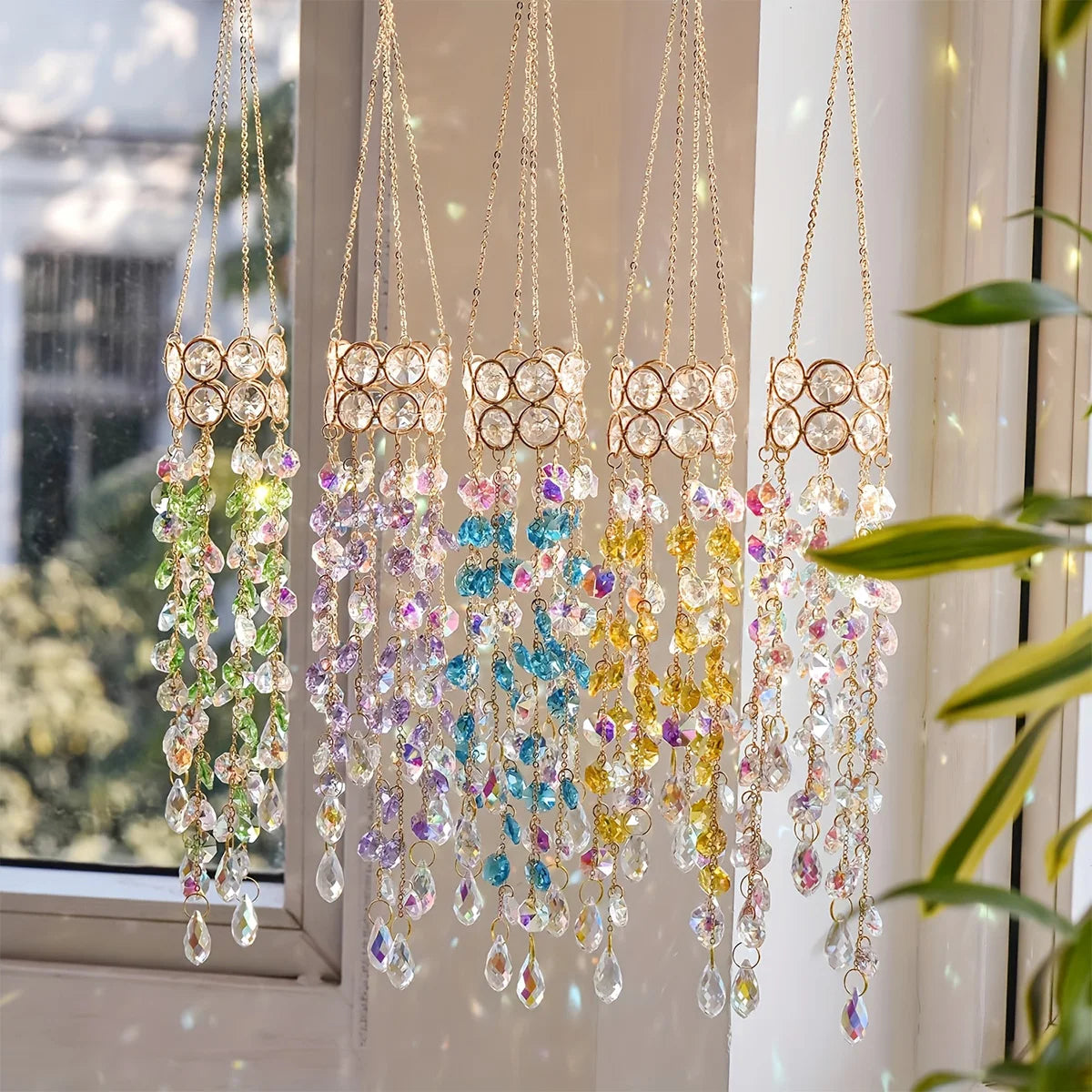 Crystal Waterfall Suncatcher