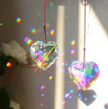 Crystal Heart Suncatcher