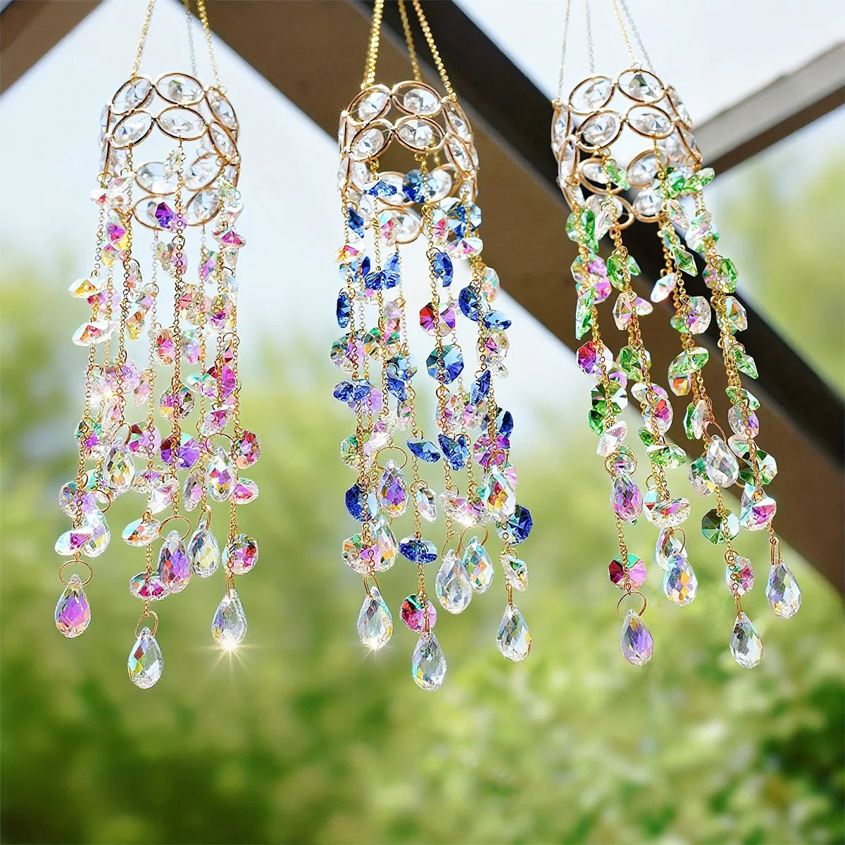 Crystal Waterfall Suncatcher